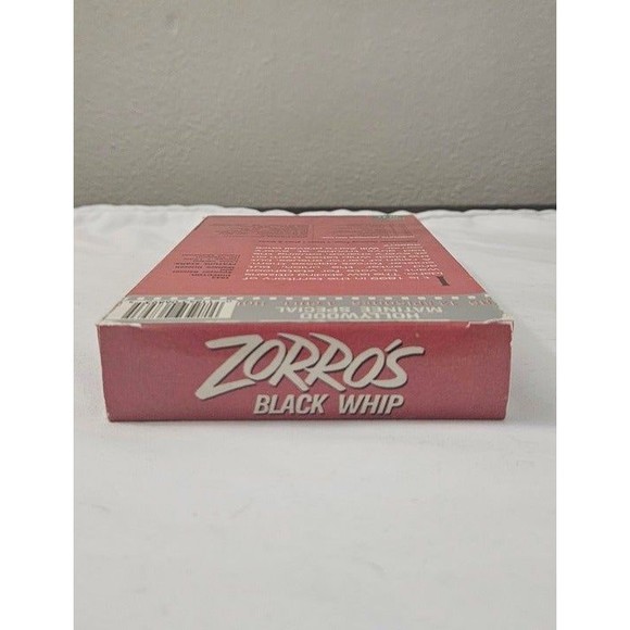 Zorro's Black Whip VHS 12 Episodes 1991 Burbank Video George Lewis - Picture 5 of 6
